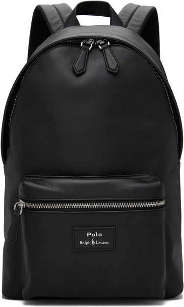 Раница Polo by Ralph Lauren Polo Ralph Lauren Smooth Leather Backpack Черно | 405962452001, 0