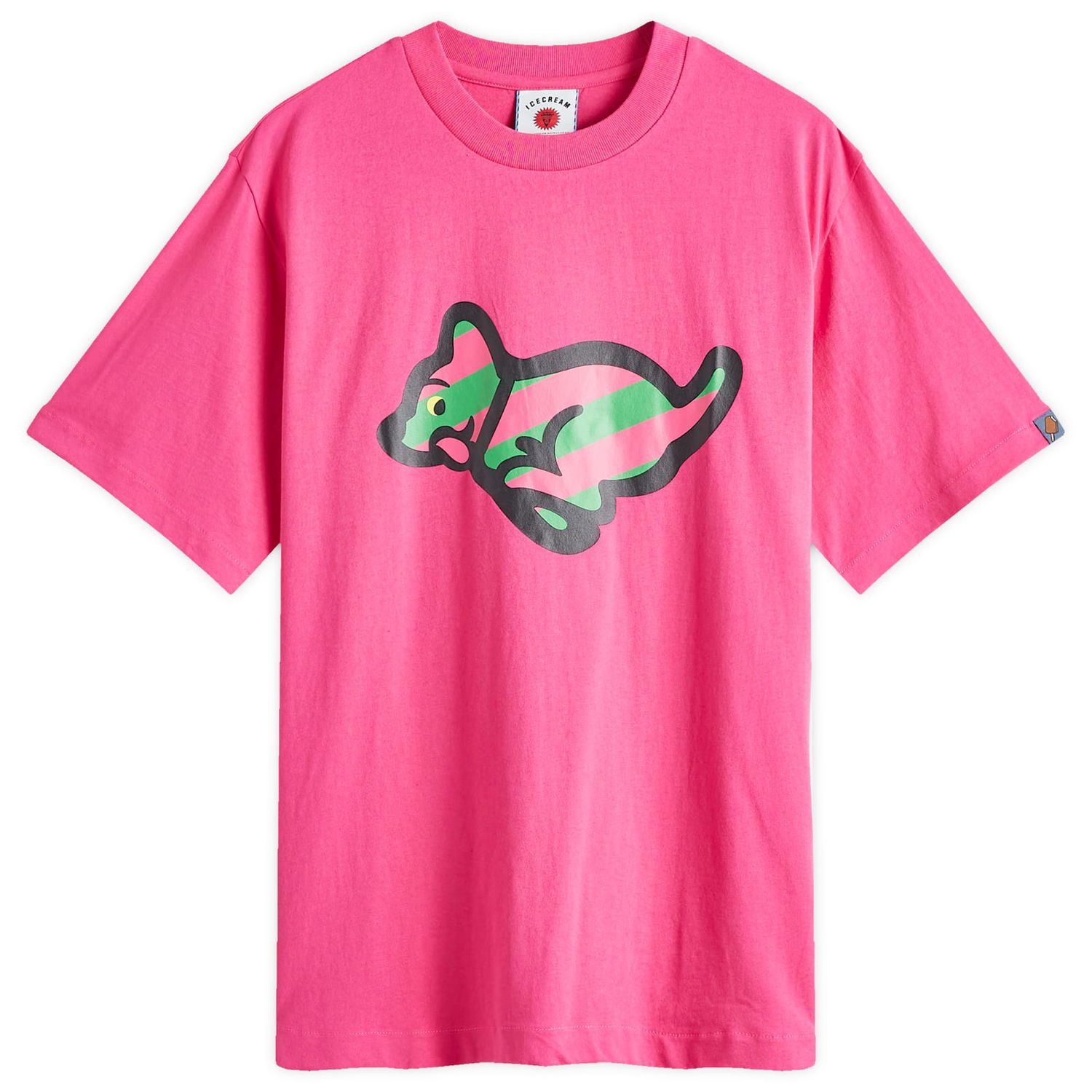 Тениска BBC IceCream ICECREAM Running Dog Graphic Tee, Size Large Розово | IC24459-PNK, 0