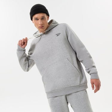 Суитчър Reebok Identity Logo Hoodie Сиво | HS7115, 0