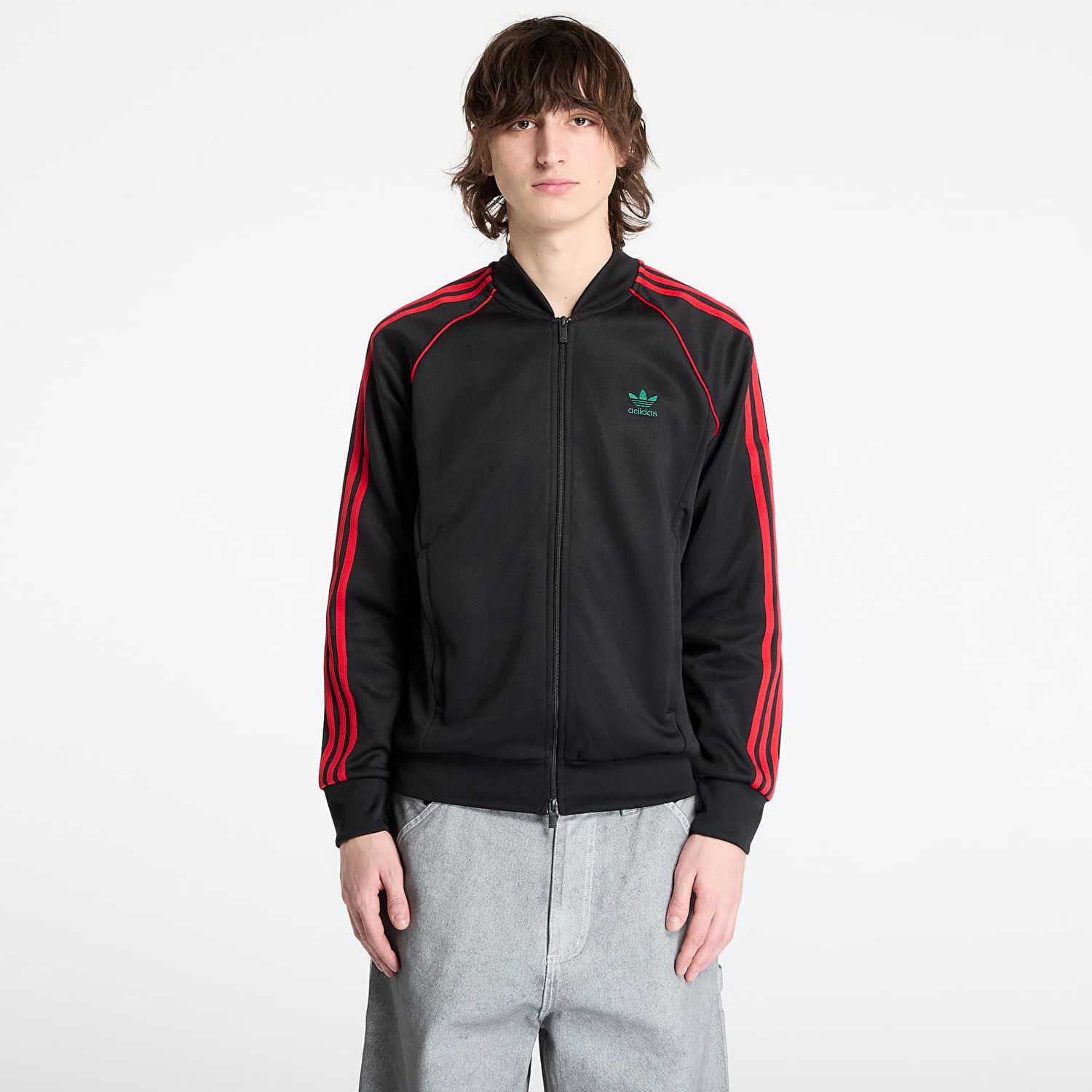 Яке бомбър adidas Originals Adicolor Classics SST Track Jacket Черно | JP1223, 0