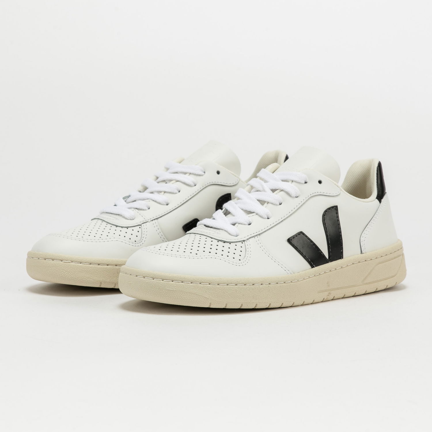 Кецове и обувки Veja V-10 Leather W Бяло | VX020005A, 1