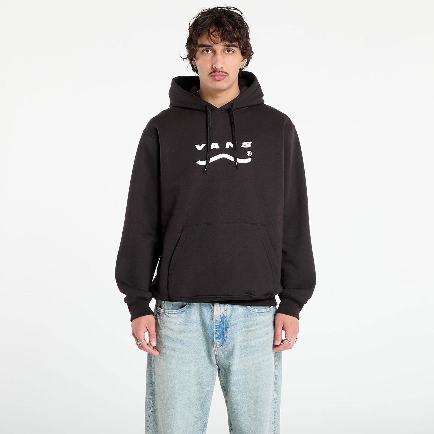 Суитчър Vans Deteremined Pullover Hoodie Черно | VN000P8GBLK1, 0