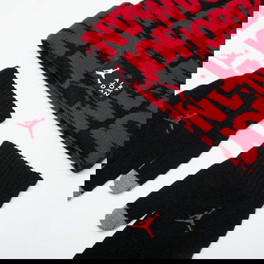 Шапка Jordan JAN AJ AOP BEANIE SET Черно | 9A0792-KR5, 3