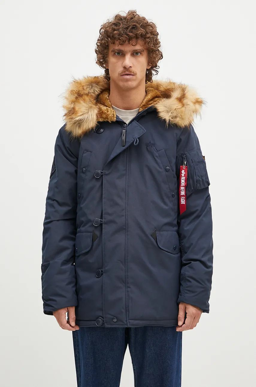 Парка Alpha Industries Explorer Winter Parka Синьо | 193128.07, 0