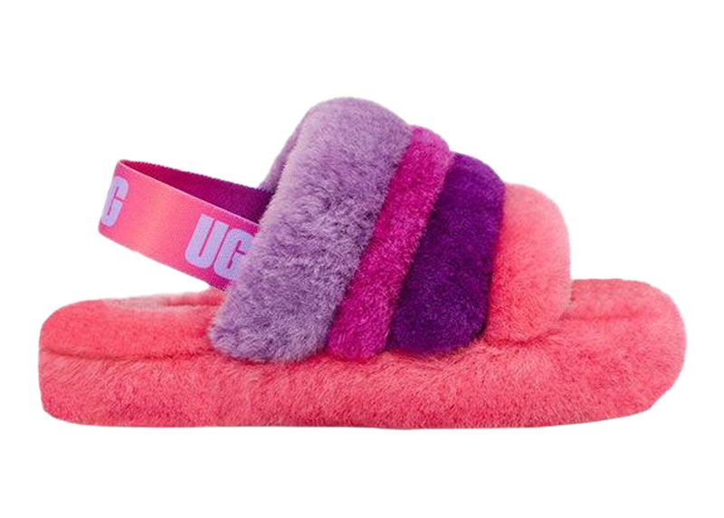 Кецове и обувки UGG UGG Fluff Yeah Slide Розово | 1120075K-PPRB, 0