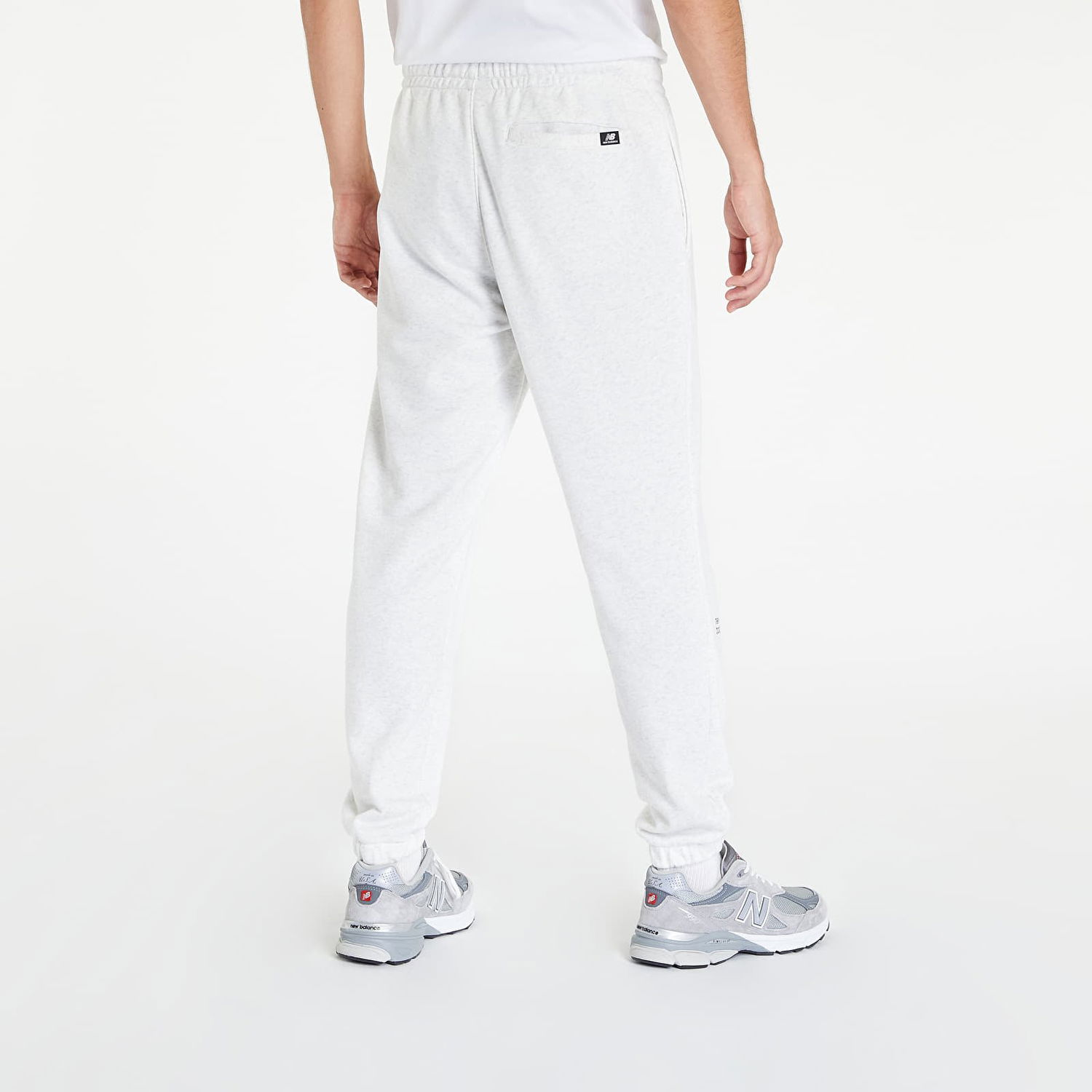 Спортни панталони New Balance Essentials Magnify Fleece Jogger Бяло | MP23504SAH, 1