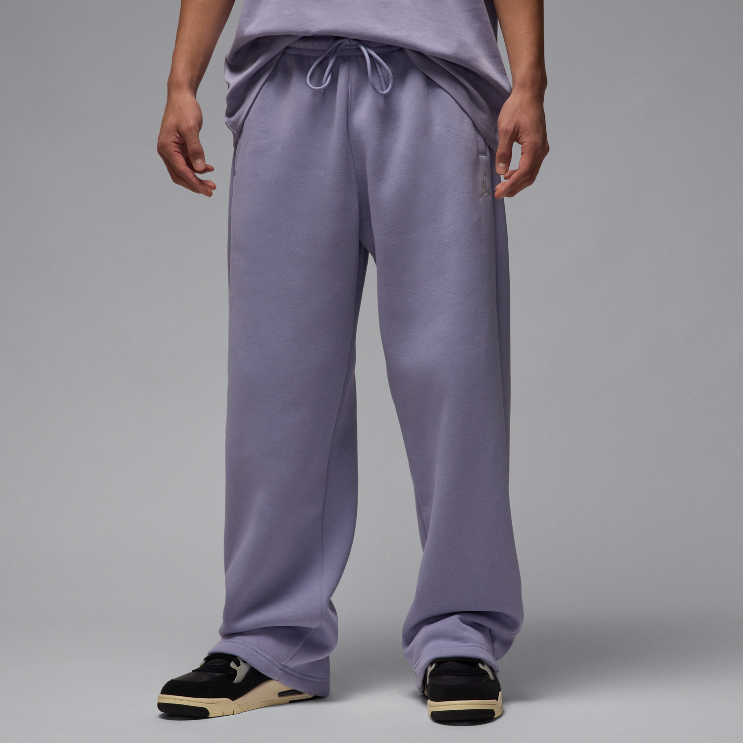 Спортни панталони Jordan Jordan Brooklyn Fleece Loose Fit Cuffless Pants Лилаво | IB7238-519, 0