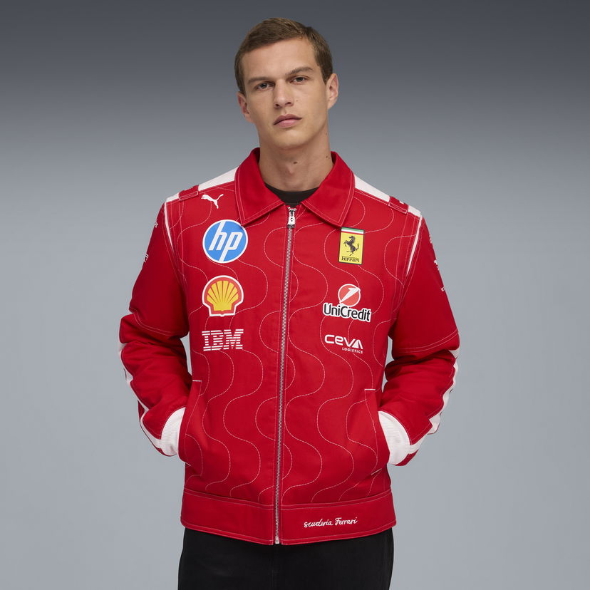 Яке Puma Scuderia Ferrari HP Team Monza Racing Jacket Червено | 713708_01