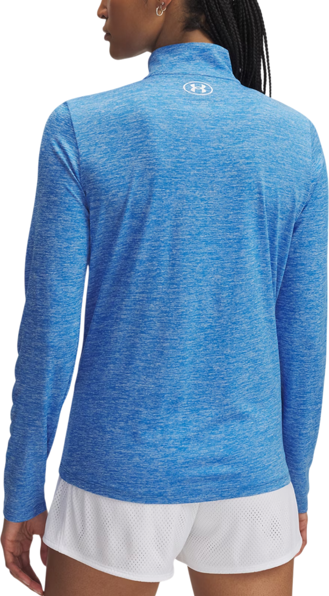 Тениска Under Armour Under Armour Tech 1/2 Zip Twist Top Синьо | 1384225-402, 1