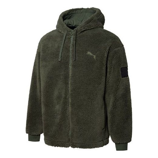 Пуловер Puma Lamb's Wool Hooded Jacket Зелено | 535066-64