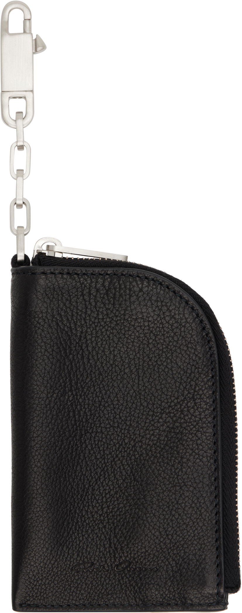 Портфейл Rick Owens Rick Owens Concordians Hook Wallet Черно | RA02E0718 LBU