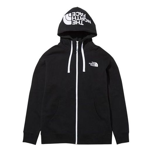 Суитчър The North Face Rearview Full Zip Logo Jacket Черно | NT62130-K