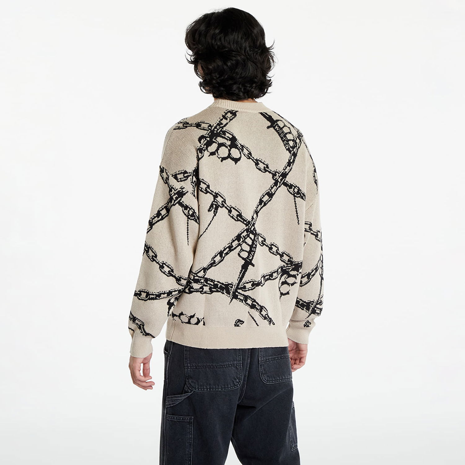 Пуловер Wasted Paris Knucles Sweater Сиво | WP_000027, 1