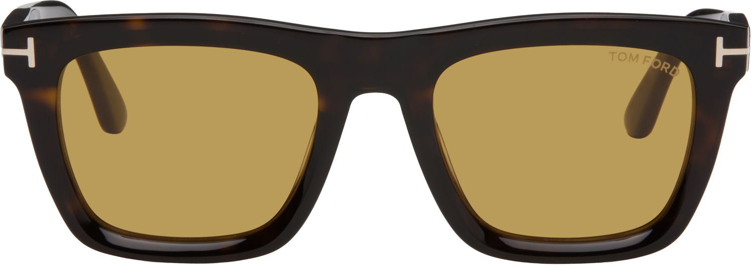 Слънчеви очила Tom Ford Lelio Sunglasses Кафяво | FT1207_5252E, 0
