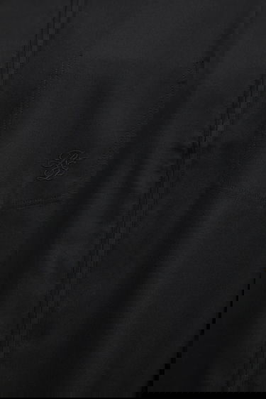Риза Represent Clo Wool Blend Relaxed Fit Zip Up Shirt with Classic Collar Черно | MLM100423, 3
