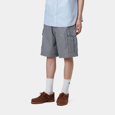 Къси панталони Carhartt WIP Carhartt WIP Notus Striped Cargo Shorts Тъмно синьо | I034518_7, 2
