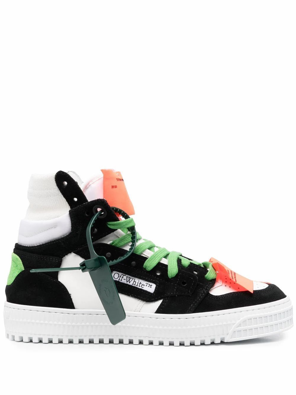 Кецове и обувки Off-White Off Court 3.0 "White & Black" Черно | OMIA065S22LEA0040155, 0