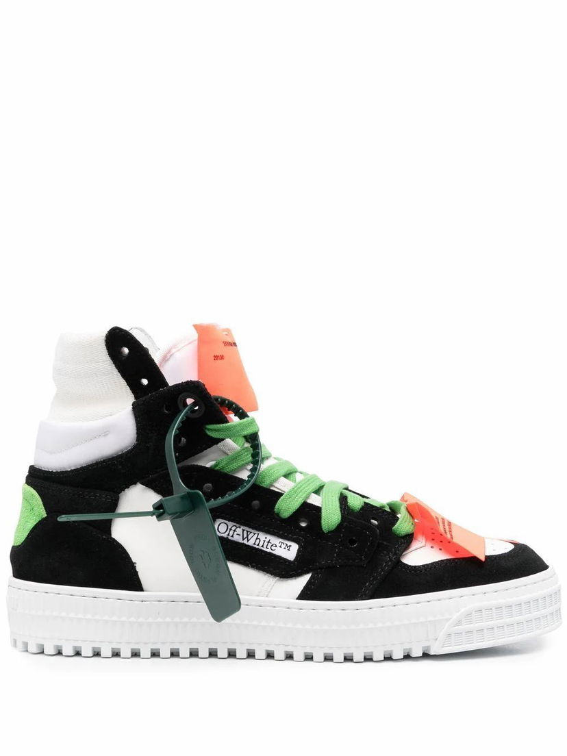 Кецове и обувки Off-White Off Court 3.0 "White & Black" Черно | OMIA065S22LEA0040155