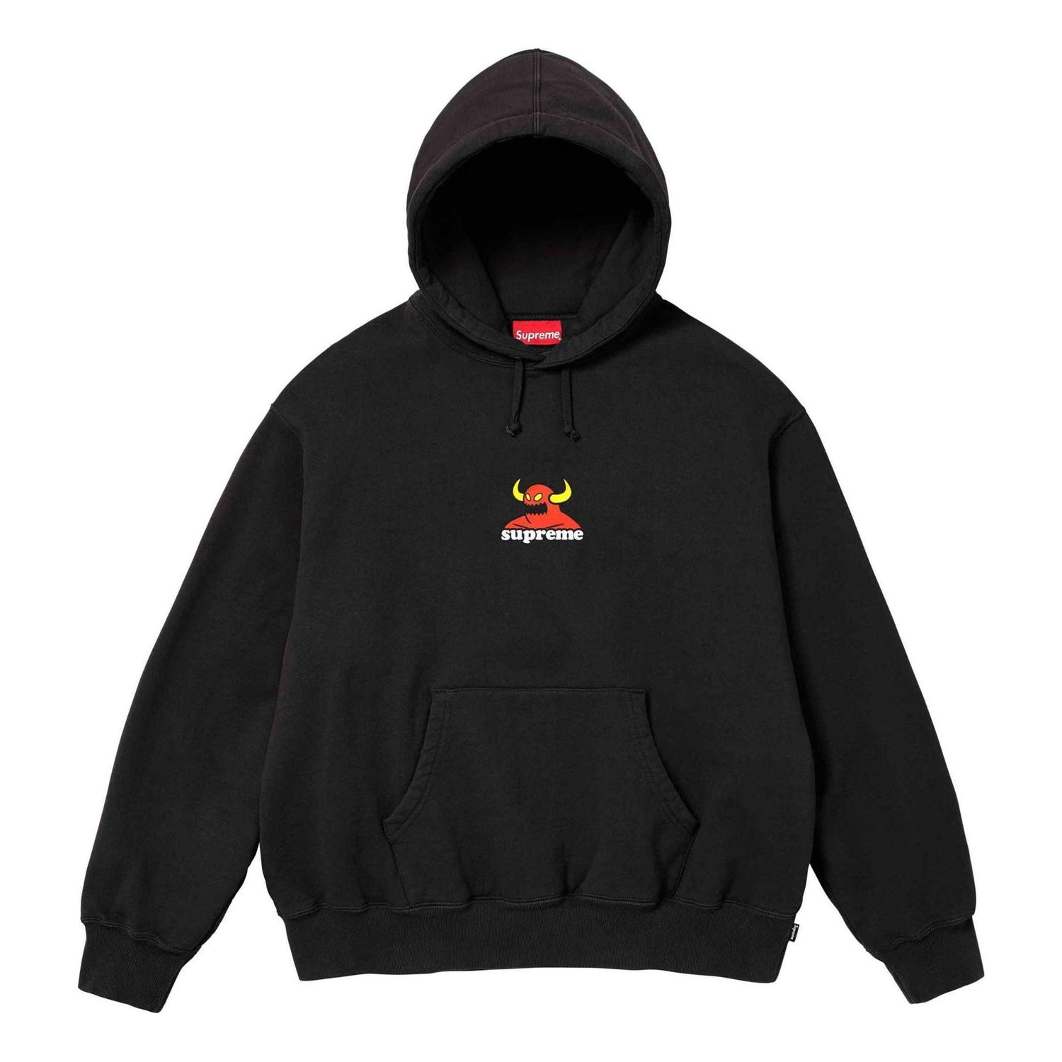Суитчър Supreme Toy Machine Devil Graphic Print Hooded Sweatshirt Черно | SUP-SS24-068, 0