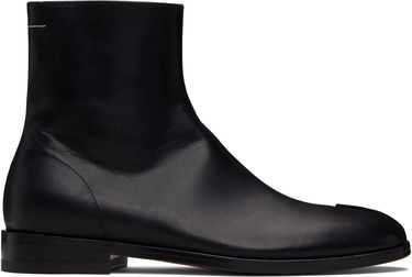 Кецове и обувки Maison Margiela MM6 Maison Margiela Shiny Vegetable Tanned Leather Trunk Boots Черно | S59WU0262 P5000, 0