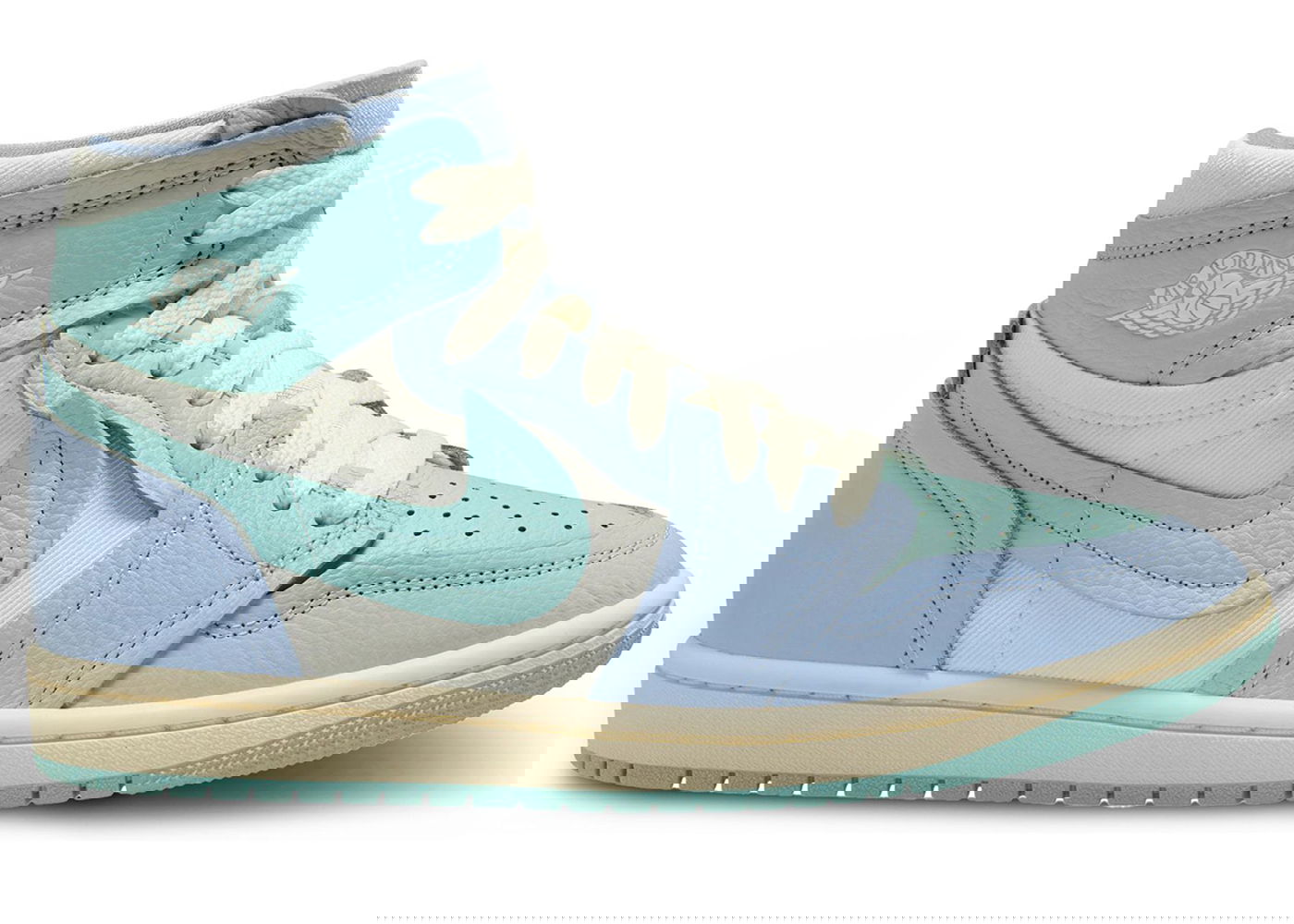 Кецове и обувки Jordan Jordan 1 High Method of Make Hydrogen Blue W Синьо | FB9891-401, 0