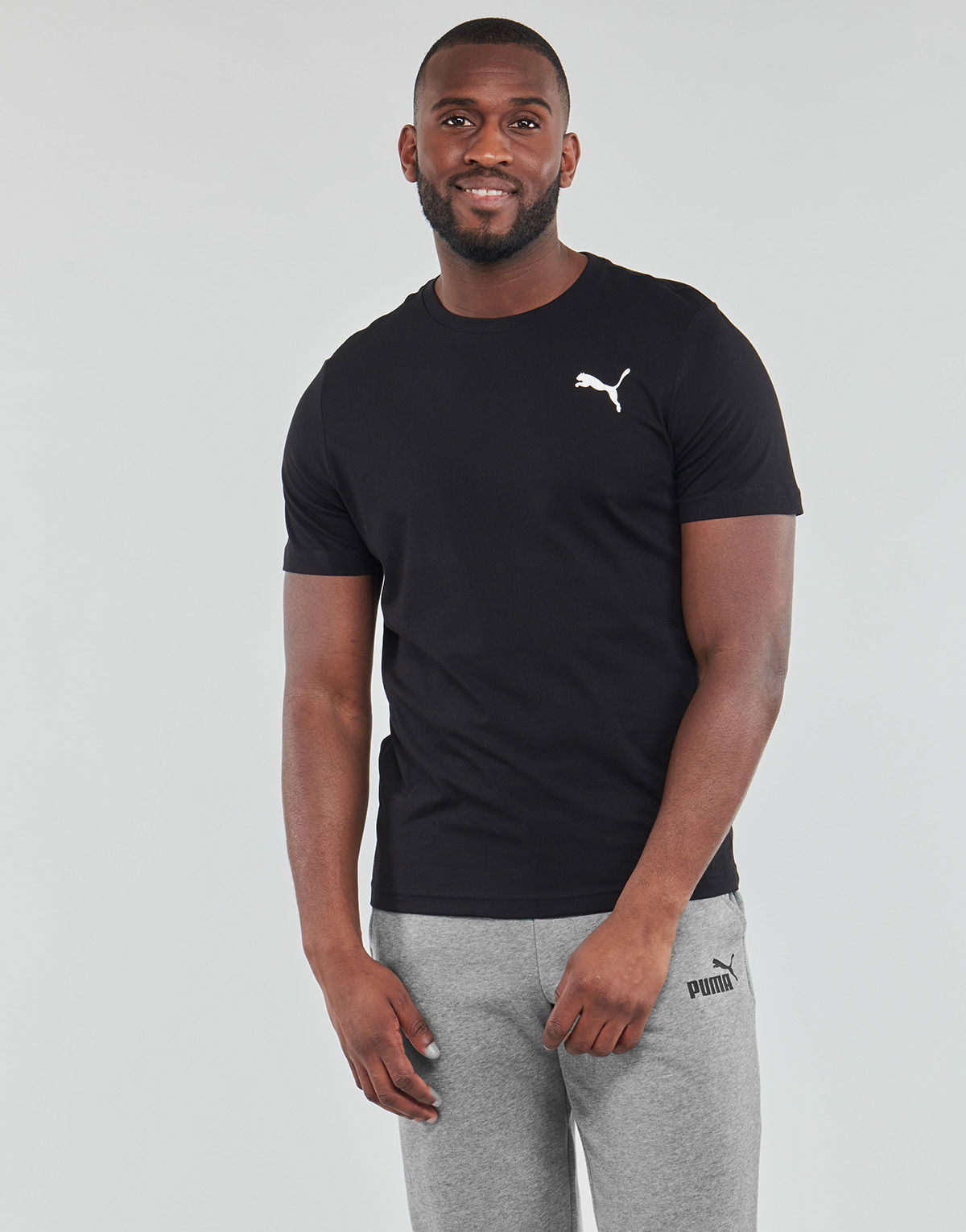 Тениска Puma ESS CAT LOGO TEE Черно | 586668-51, 1