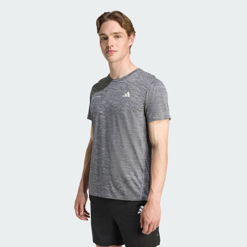 Тениска adidas Performance Own The Run Tee Сиво | JN9870