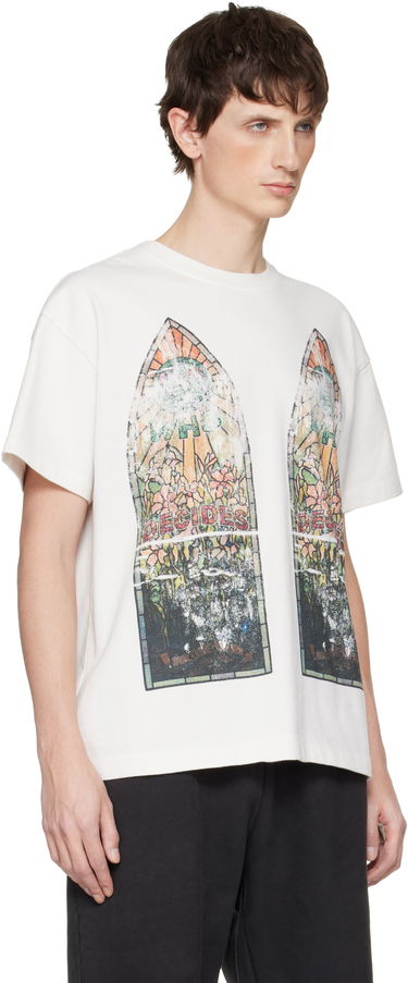 Тениска Who Decides War Who Decides War Faded Jersey T-Shirt Бяло | 1110210001FW25, 1