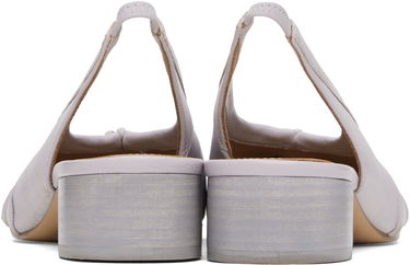Кецове и обувки Maison Margiela Maison Margiela Tabi Ballerina Slingback Heels Лилаво | S58WZ0141 P6378, 1