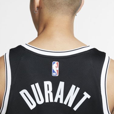Фланелка Nike Kevin Durant Nets Icon Edition 2020 NBA Swingman Черно | CW3658-013, 2
