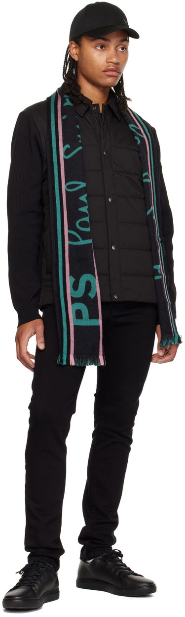 Шал Paul Smith PS Paul Smith Team Scarf Черно | 79 BLACKS, 2