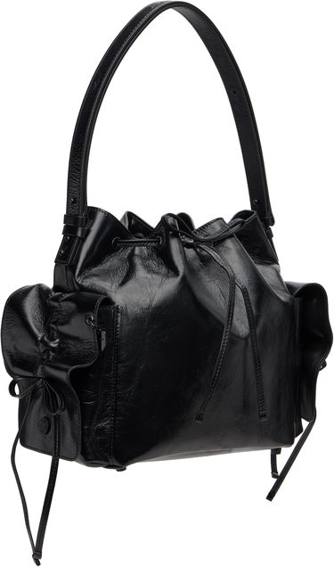Дамска чанта Acne Studios Acne Studios Multipocket Bucket Bag Черно | A10457-, 1