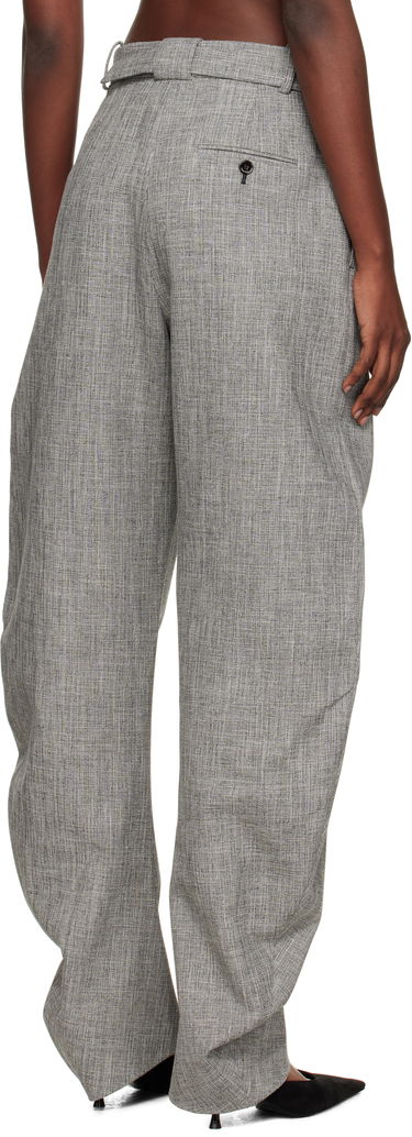Панталони LANVIN Lanvin Barrel Leg Trousers Сиво | RW-TR0123-5293-E25, 2
