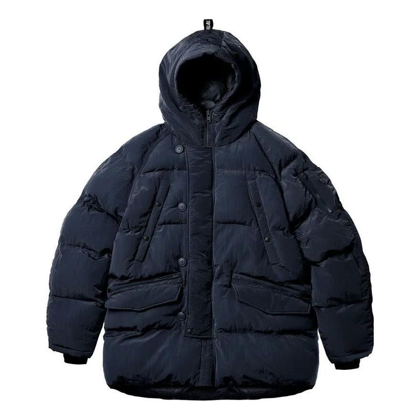 Пухо яке Palace Palace P-3b Baffle Parka Синьо | P23SS0203004