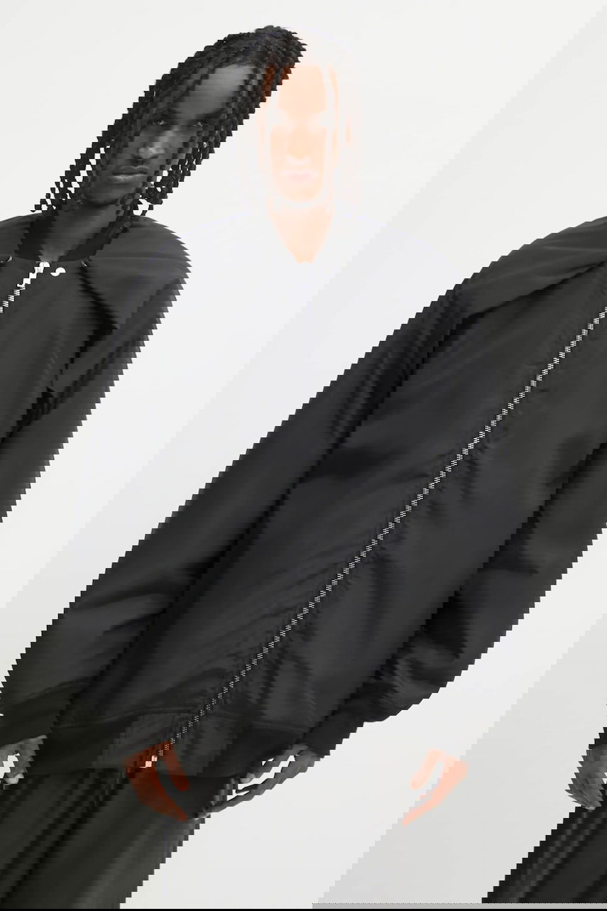 Яке бомбър Rick Owens Rick Owens DRKSHDW Convertible Jumbo Peter Flight Bomber Черно | DU02E7789.NCV, 0