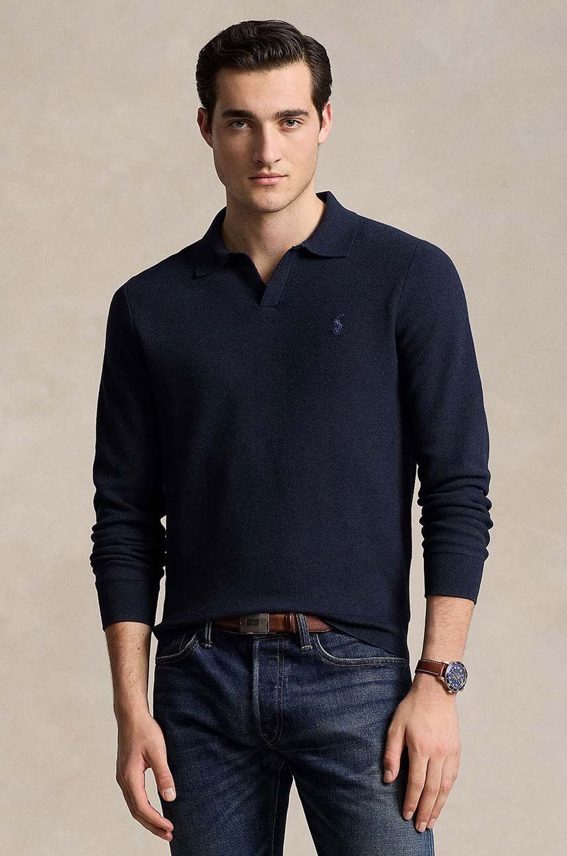 Пуловер Polo by Ralph Lauren Sweater Сиво | 710946140