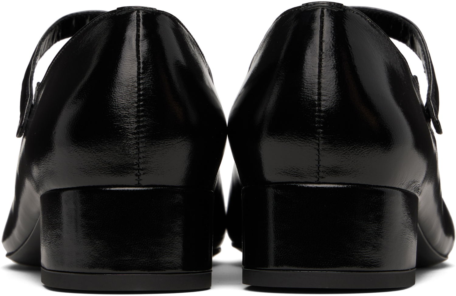 Кецове и обувки BY FAR BY FAR Ginny Mary Jane Heels Черно | MWFHC002LL032BK001PL, 1