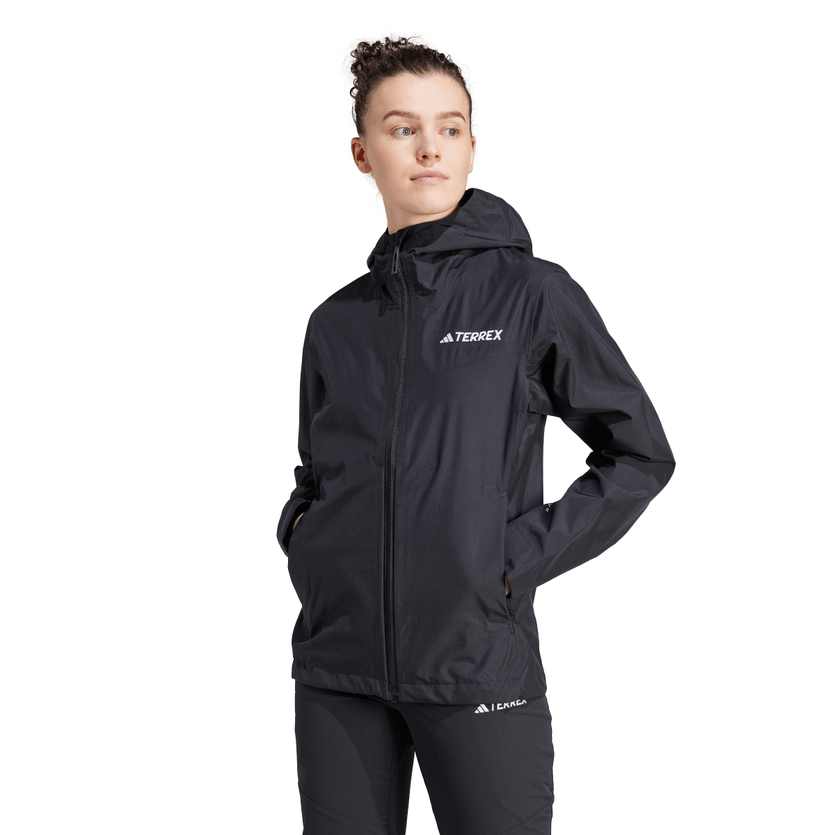 Яке adidas Originals Terrex Multi-Purpose 2.5-Layer Rain Jacket Черно | IP1513, 0