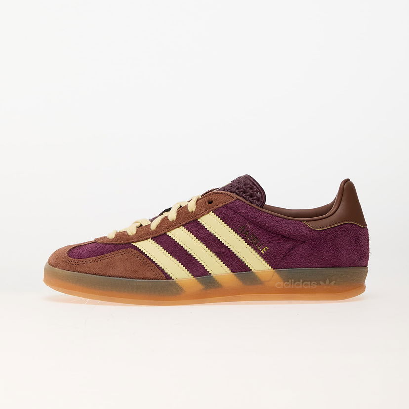 Кецове и обувки adidas Originals GAZELLE INDOOR Бургунди | JI0324