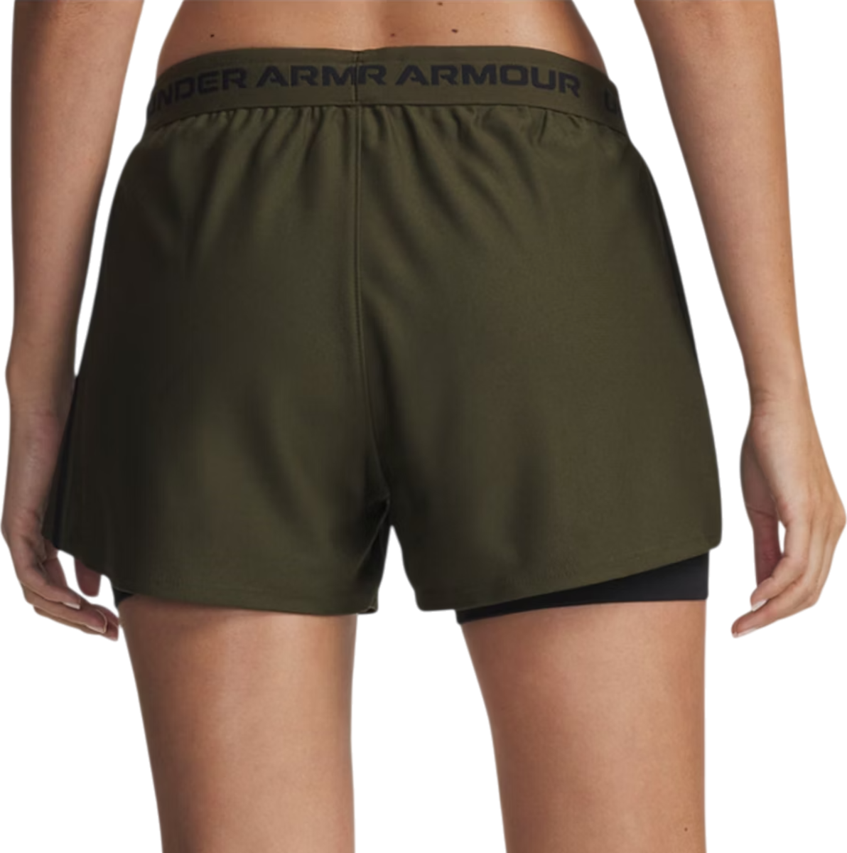 Къси панталони Under Armour Under Armour Tech Play Up 2-in-1 Training Shorts Зелено | 1389895-308, 1