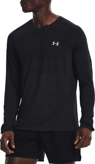 Тениска Under Armour Seamless Run LS T-shirt Черно | 1366500-001, 0