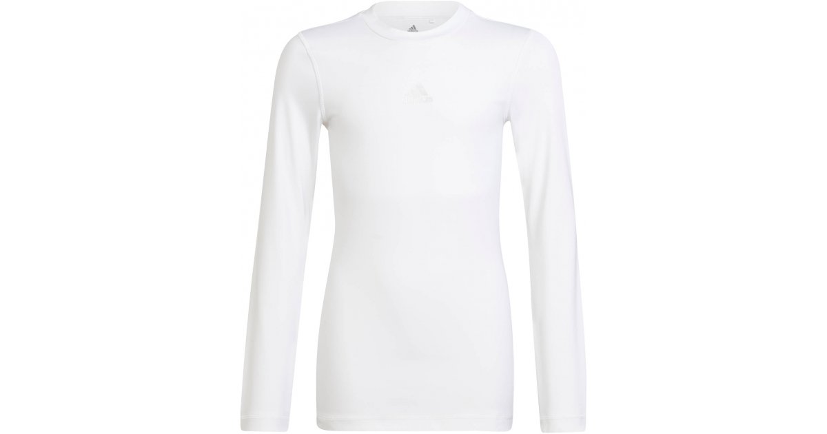 Риза adidas Originals Long Sleeve Compression Top Бяло | h23156, 1