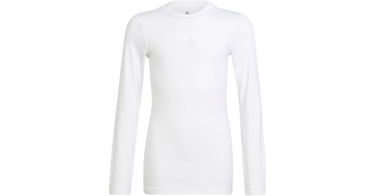 Риза adidas Originals Long Sleeve Compression Top Бяло | h23156, 1