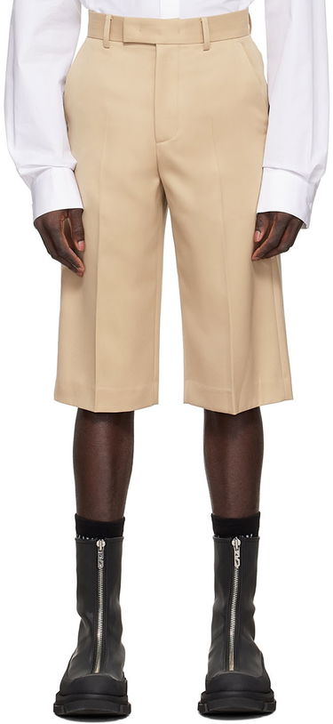 Къси панталони We11done We11done Tailored Shorts Бежово | WD-PT1-22-267-M-BG, 0