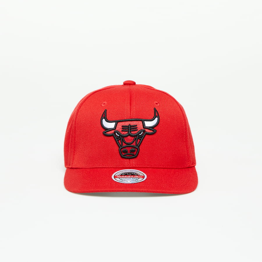 Шапка с козирка Mitchell & Ness NBA Team Ground 2.0 Stretch Snapback Bulls Червено | HHSS3257-CBUYYPPPRED1, 0
