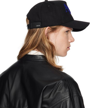 Шапка с козирка AMIRI Staggered Logo Canvas Cap Черно | AMHACP1039, 2