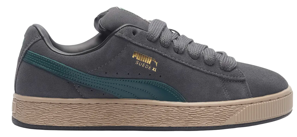 Кецове и обувки Puma Suede XL Сиво | 395205-70, 0