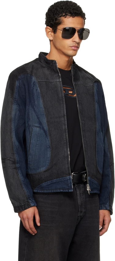 Яке Diesel D-Blenk-S Paneled Denim Jacket Многоцветен | A18422-007BX-01, 1