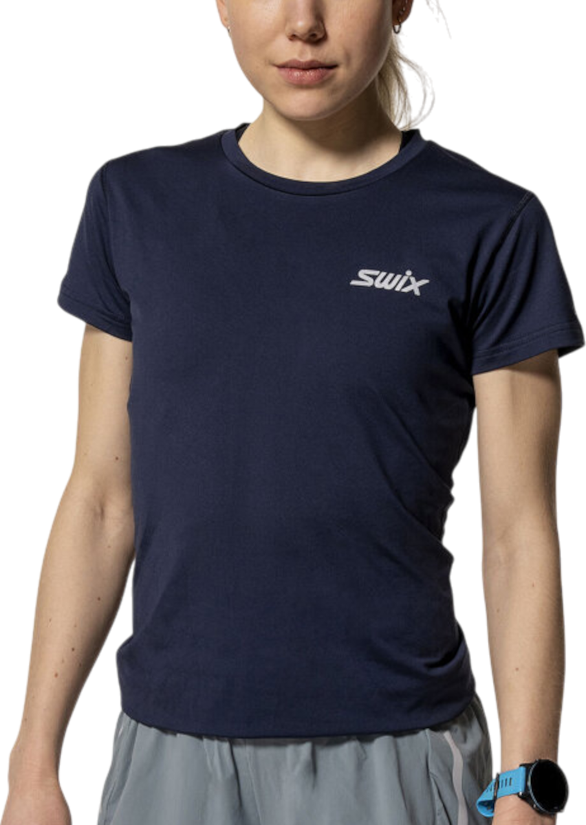 Тениска SWIX Swix Pace NTS Short Sleeve Baselayer Top Тъмно синьо | 10037-23-75100, 0