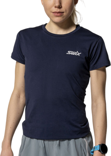 Тениска SWIX Swix Pace NTS Short Sleeve Baselayer Top Тъмно синьо | 10037-23-75100, 0